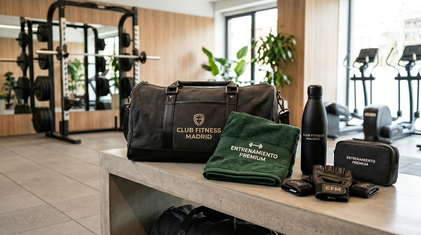 Merchandising para gimnasios